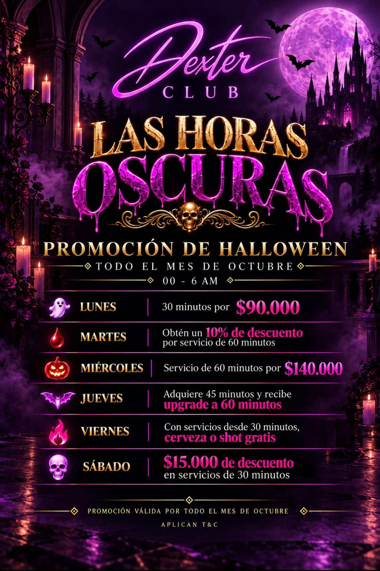 Promoción Dexter Club