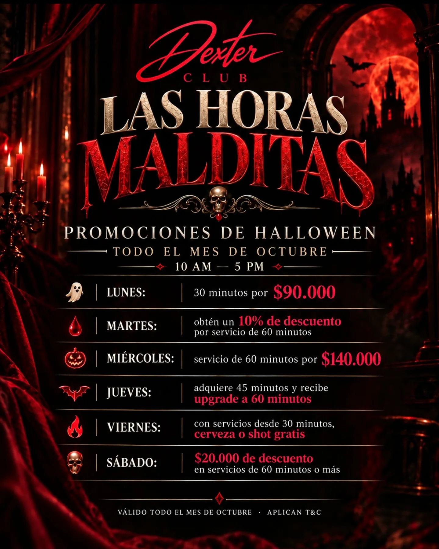 Promoción Dexter Club