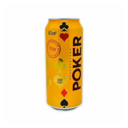 Poker 473ml lata